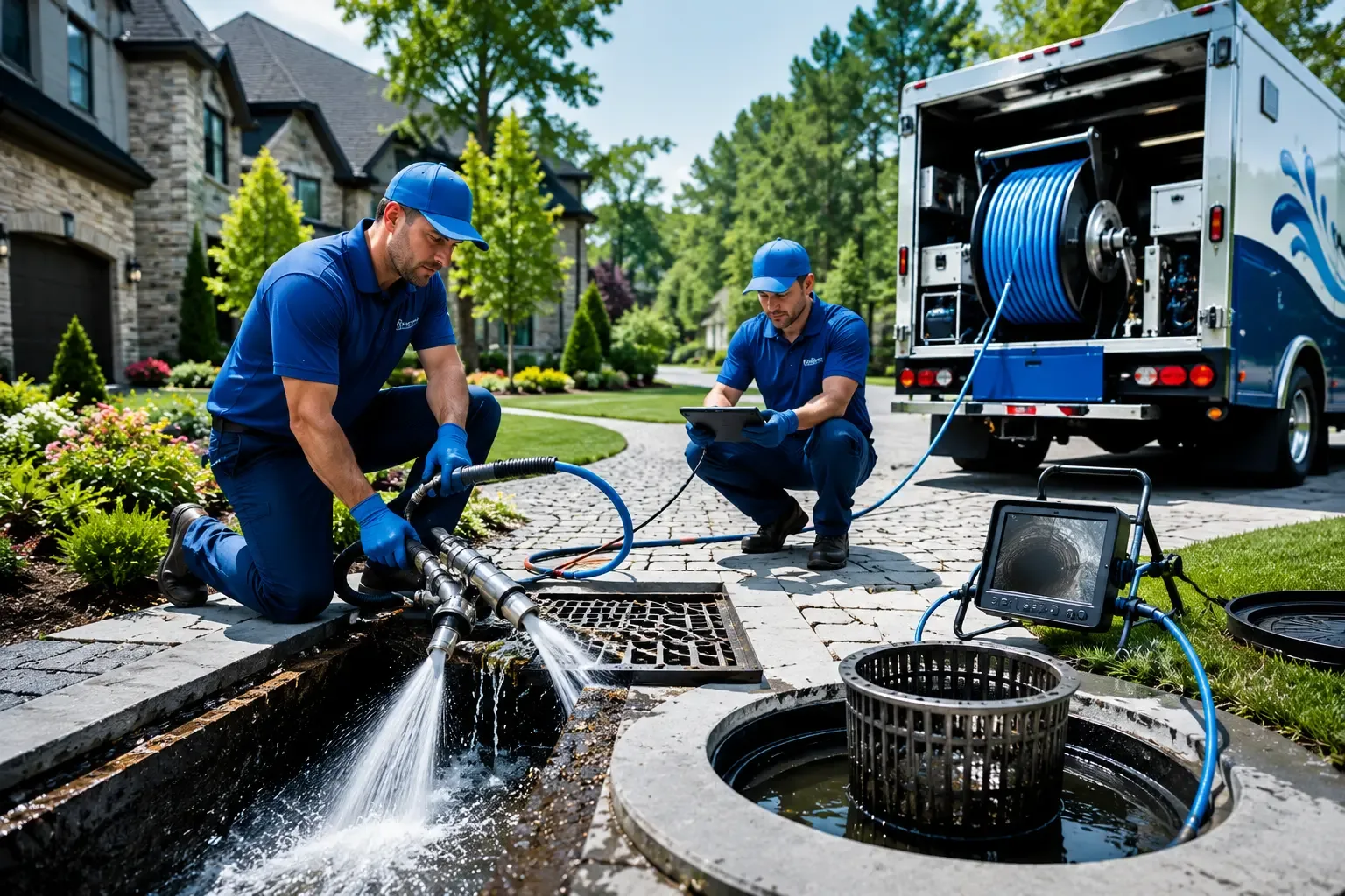 Local outdoor drain cleaning professionals in Elburn, IL