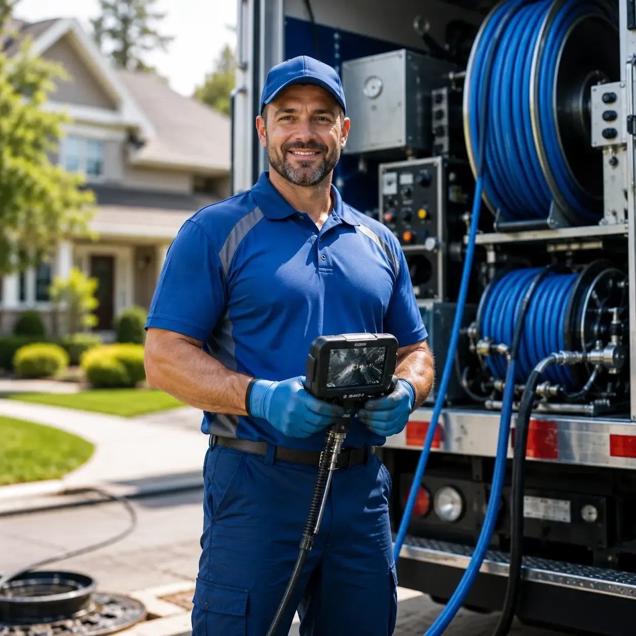 Local outdoor drain cleaning specialists in Elburn, IL